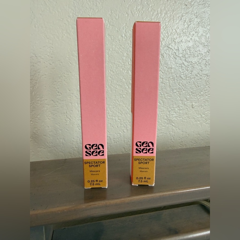 2 - Gen See Spectator Sport Waterproof Black Vegan Award Full Size Mascara